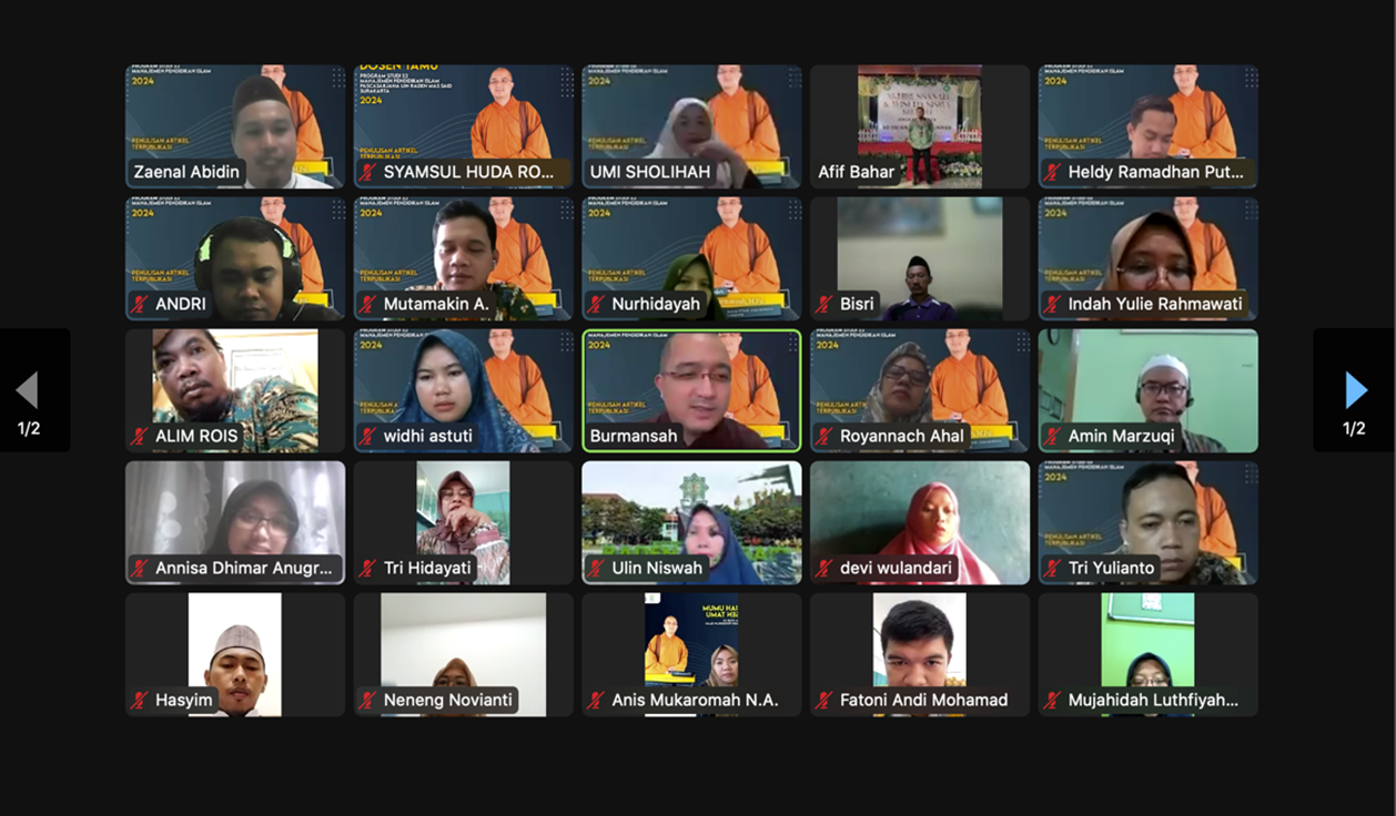Kuliah Umum Dosen Tamu “Penulisan Artikel Terpublikasi”