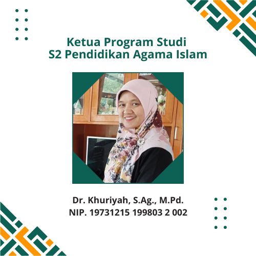 Program Magister Pendidikan Agama Islam (PAI)
