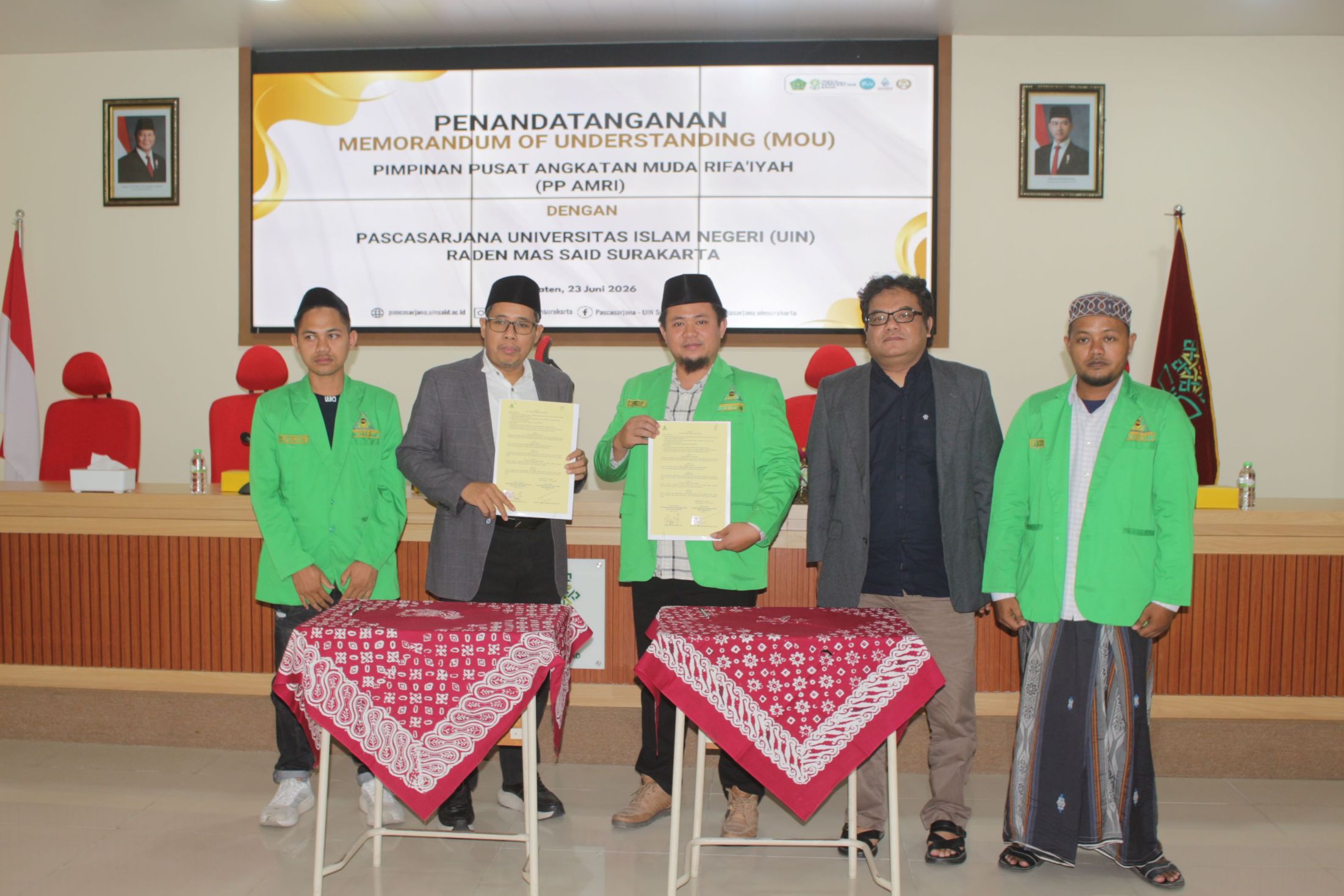 Pascasarjana UIN Surakarta dan PP AMRI Jalin Kerja Sama untuk Pengembangan Kajian Islam Nusantara