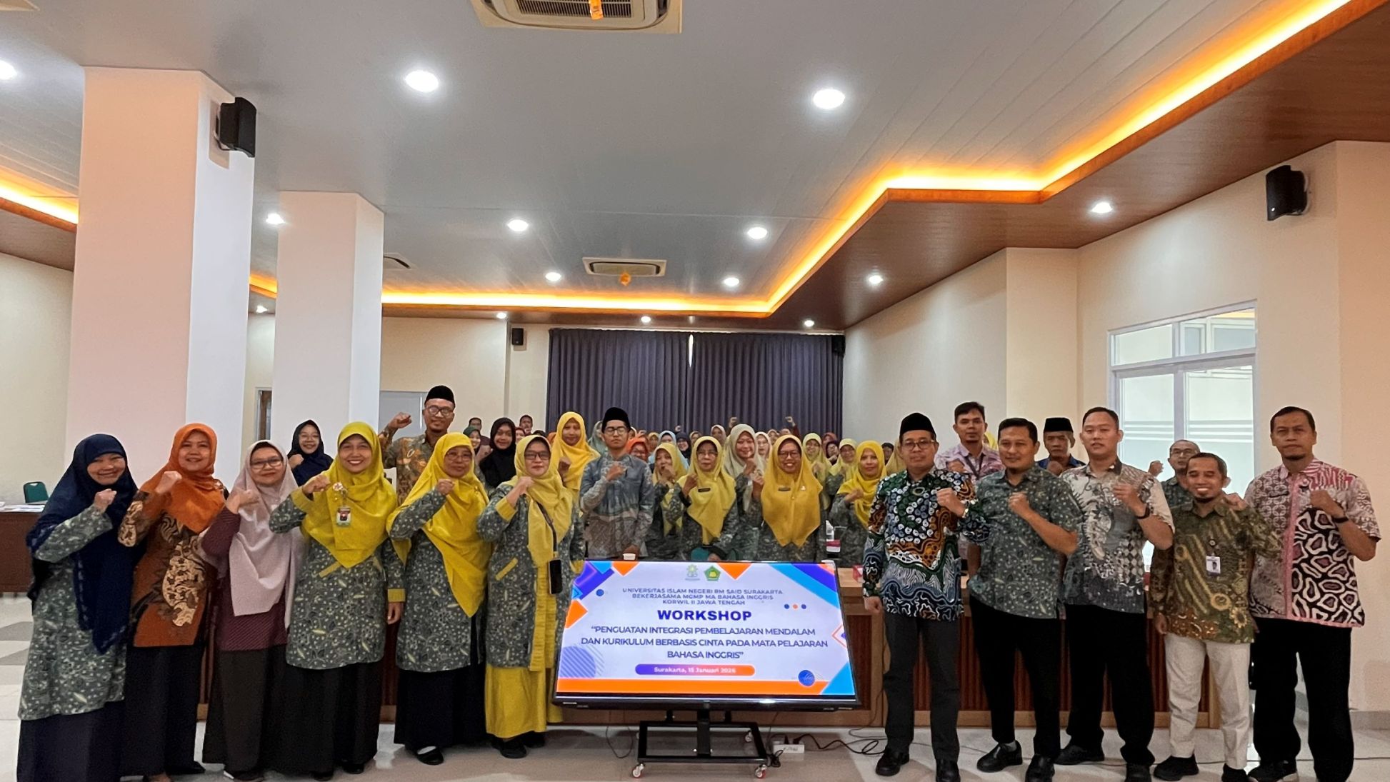 Pascasarjana UIN Surakarta Kerja Sama dengan Asosiasi Guru Adakan Workshop Kurikulum