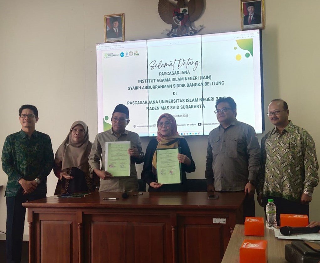 Pascasarjana UIN Surakarta Sambut Kunjungan Studi Tiru dari IAIN SAS Bangka Belitung