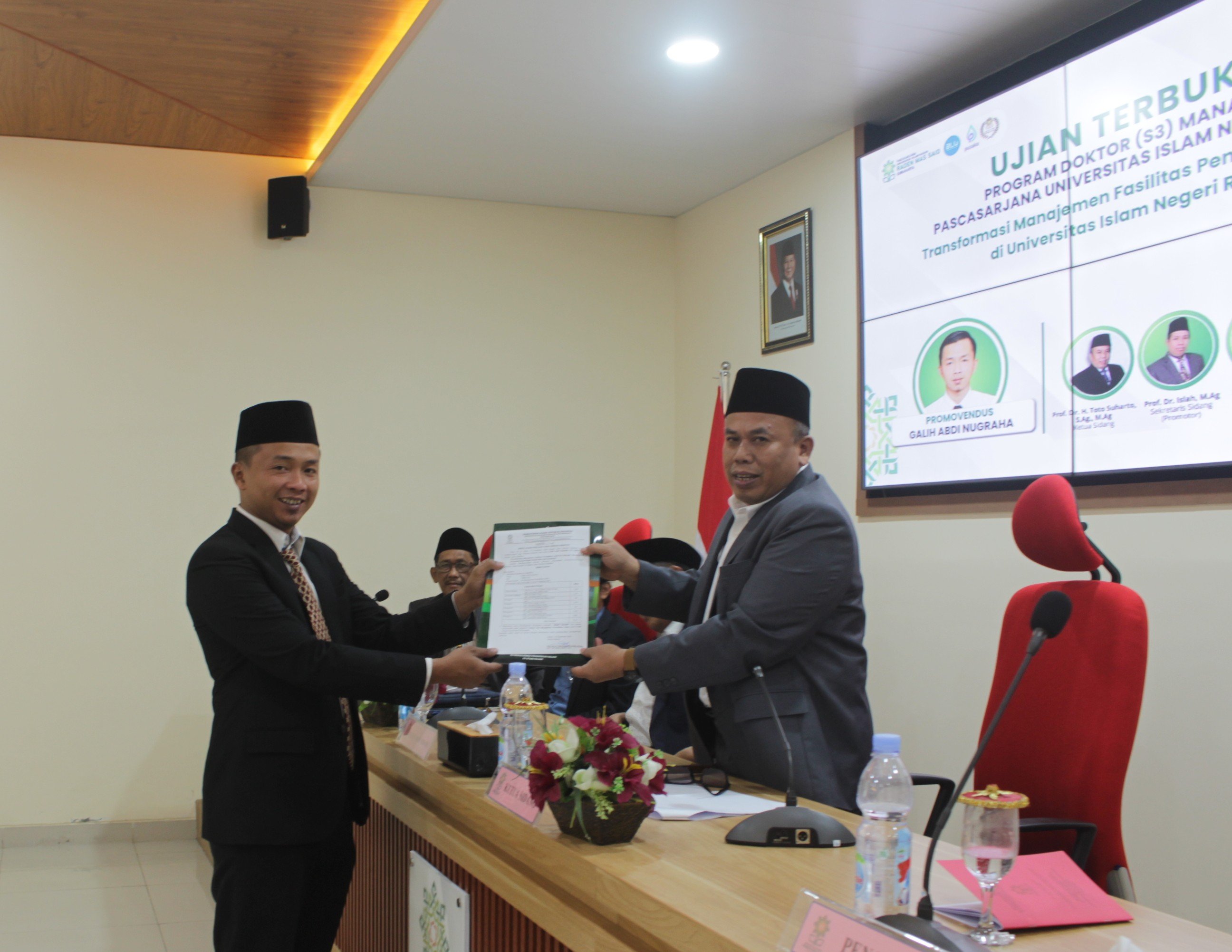 Sidang Terbuka Promosi Doktor ke-92 Pascasarjana UIN Surakarta Bertema Transformasi Fasilitas Pendidikan di Era Digital