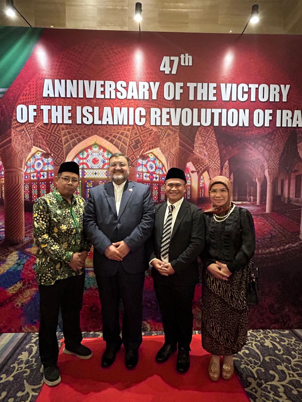 Direktur Pascasarjana UIN Raden Mas Said Surakarta Diundang Hadiri Resepsi Hari Nasional Republik Islam Iran di Jakarta