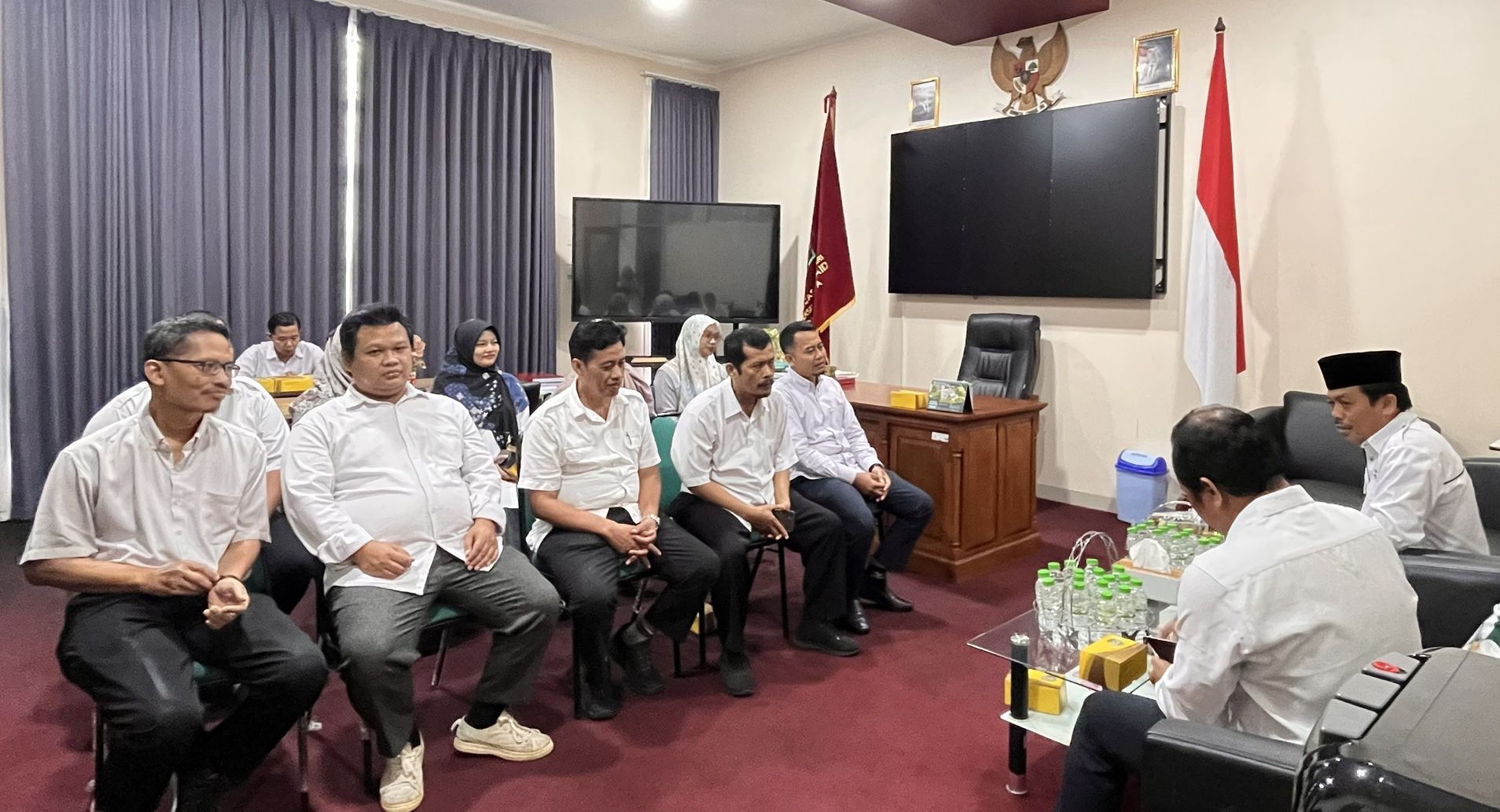 Pengelola Pascasarjana UIN Surakarta Terima Kunjungan Kabiro AUPK