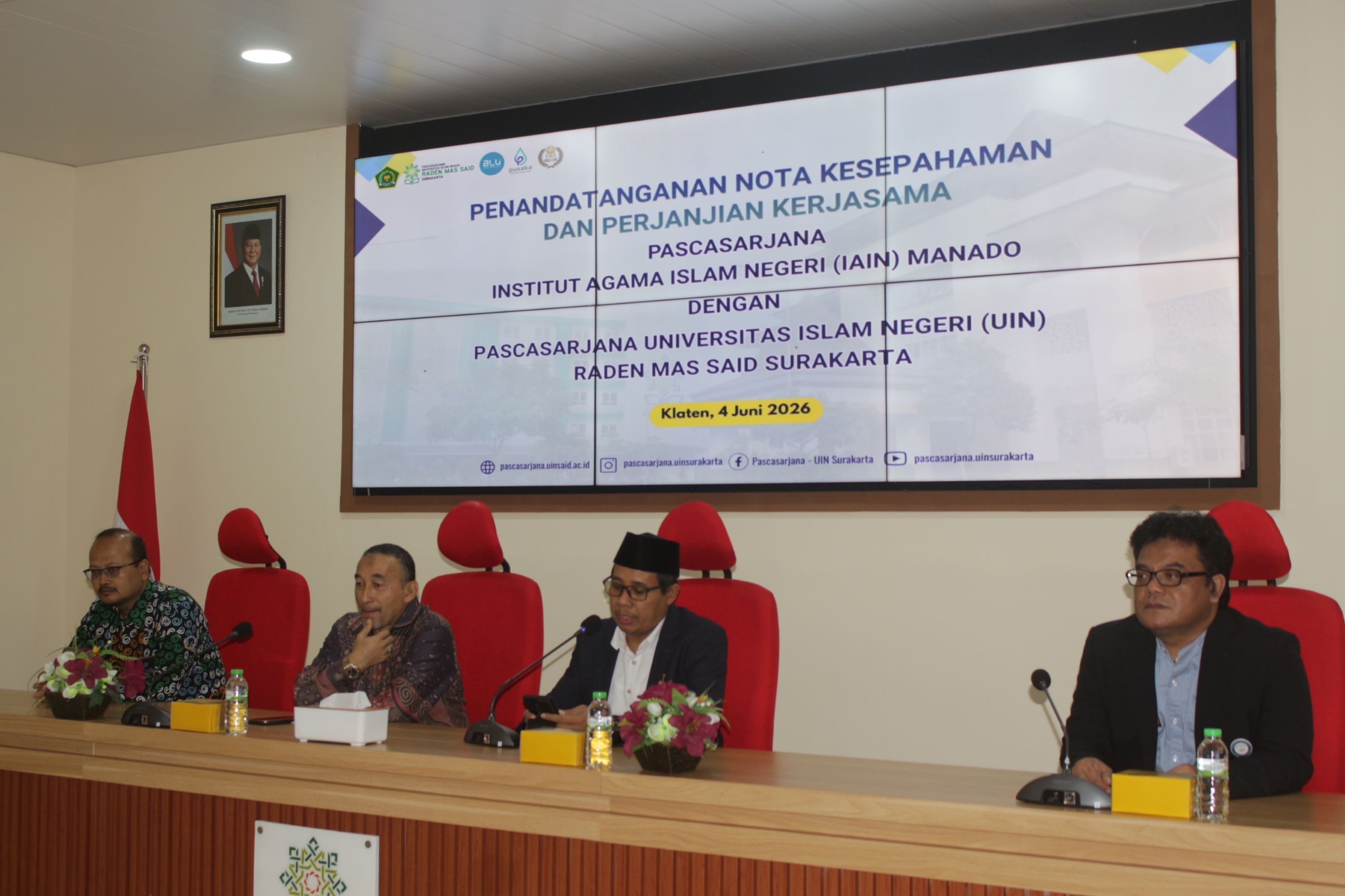 Pascasarjana UIN Surakarta dan IAIN Manado Jalin Kerja Sama Perluas Tri Dharma Perguruan Tinggi