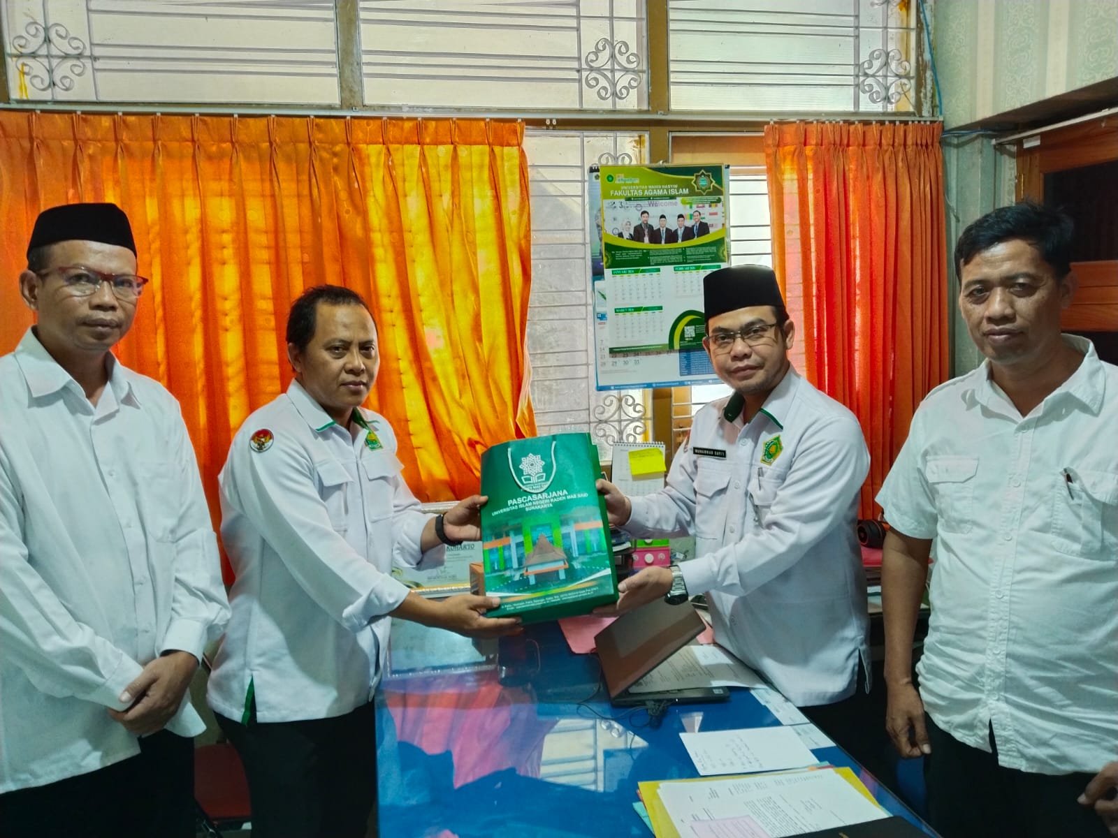 Jemput Bola, Pascasarjana UIN Surakarta Sosialisasi PMB ke Kantor Kemenag Sukoharjo